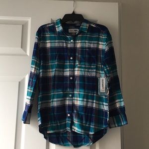 Girls button down shirt